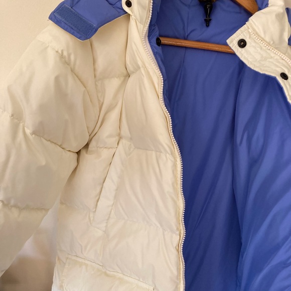 Lands End Reversible Down Parka Medium - Picture 7 of 8